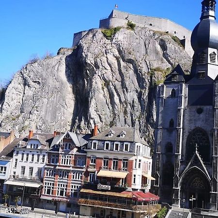 Vue Sur Meuse Avec Jacuzzi Et Sauna Exterieur. Yvoir Екстер'єр фото